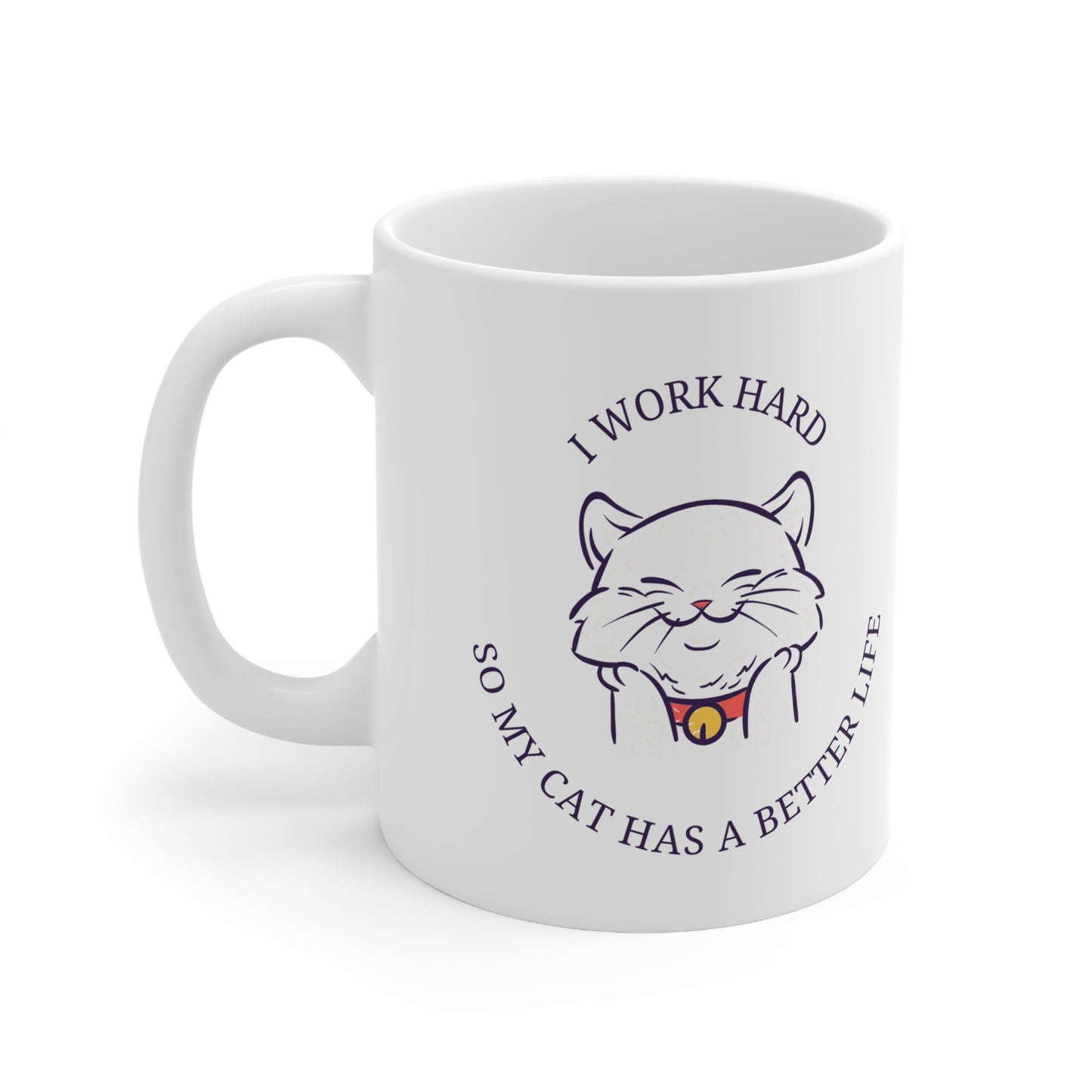 Funny Pet Cat Ceramic Coffee Mug11oz