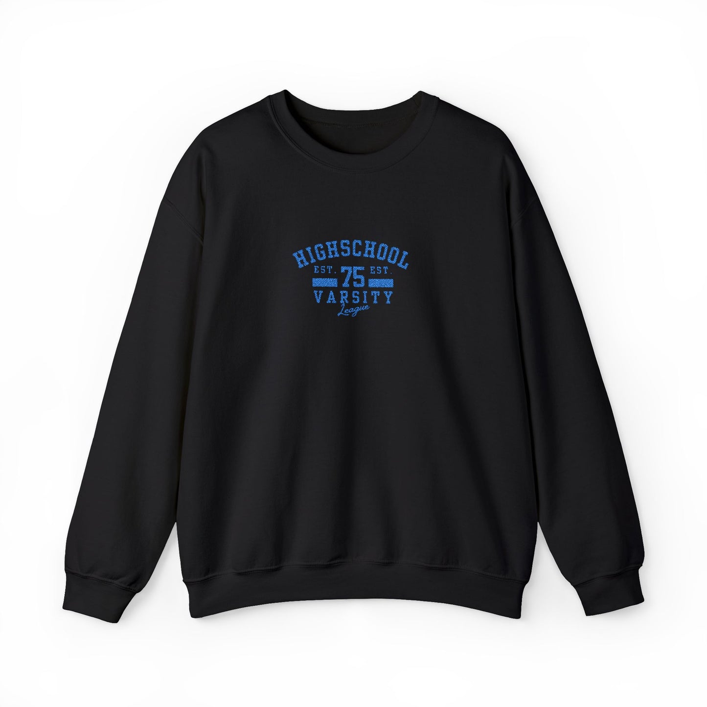 Highschool Unisex Heavy Blend™ Crewneck Sweatshirt (Embroidery Decoration)