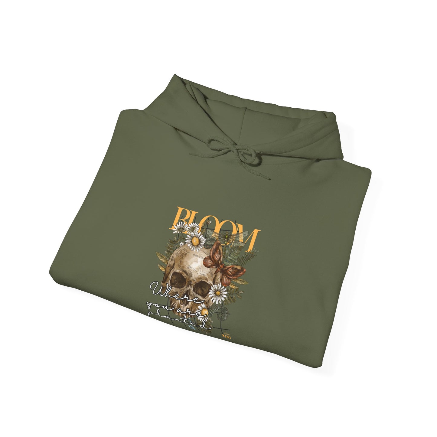 Bloom Where You Are Planted Unisex Heavy Blend™ Hooded Sweatshirt