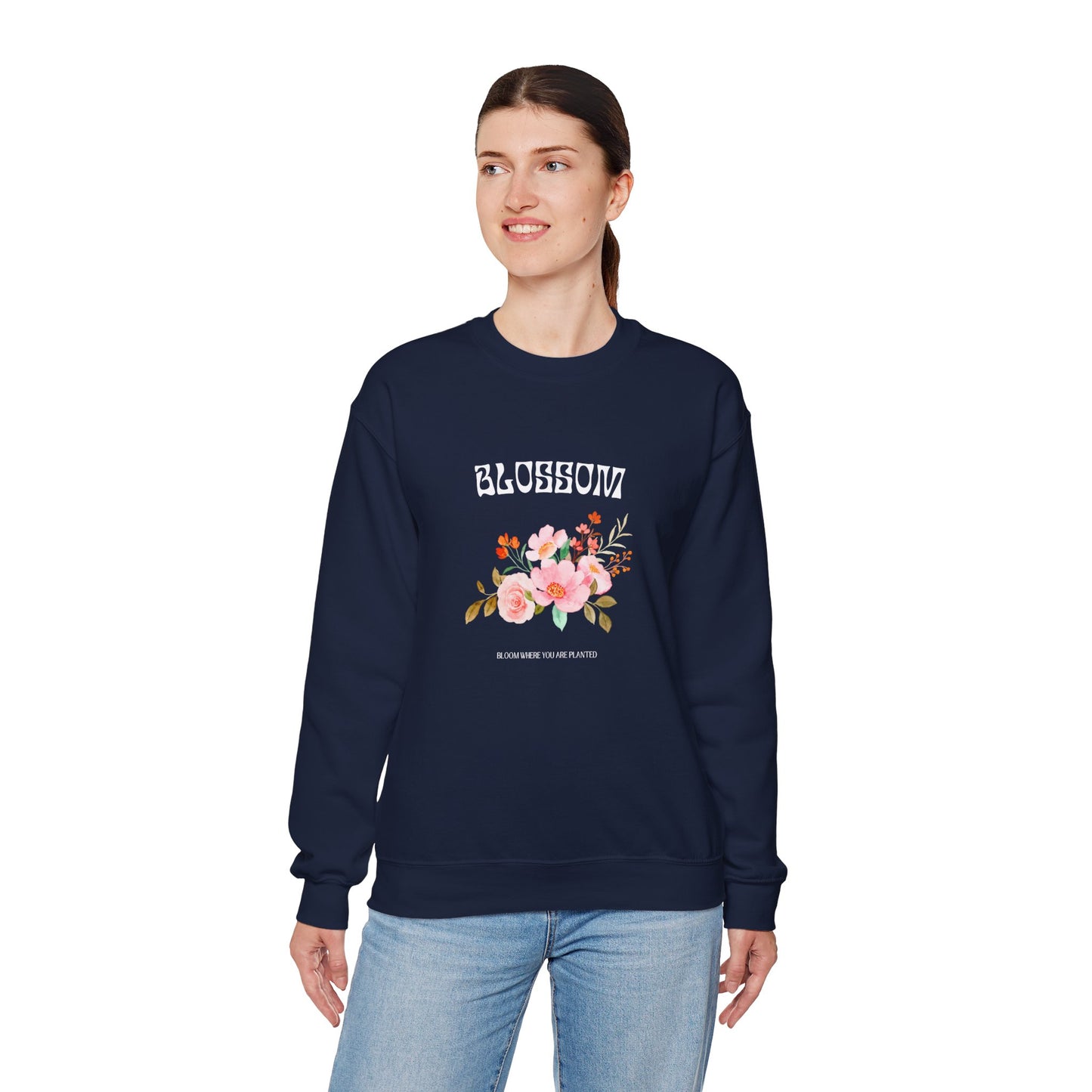 Blossom Women's Heavy Blend™ Crewneck Sweatshirt