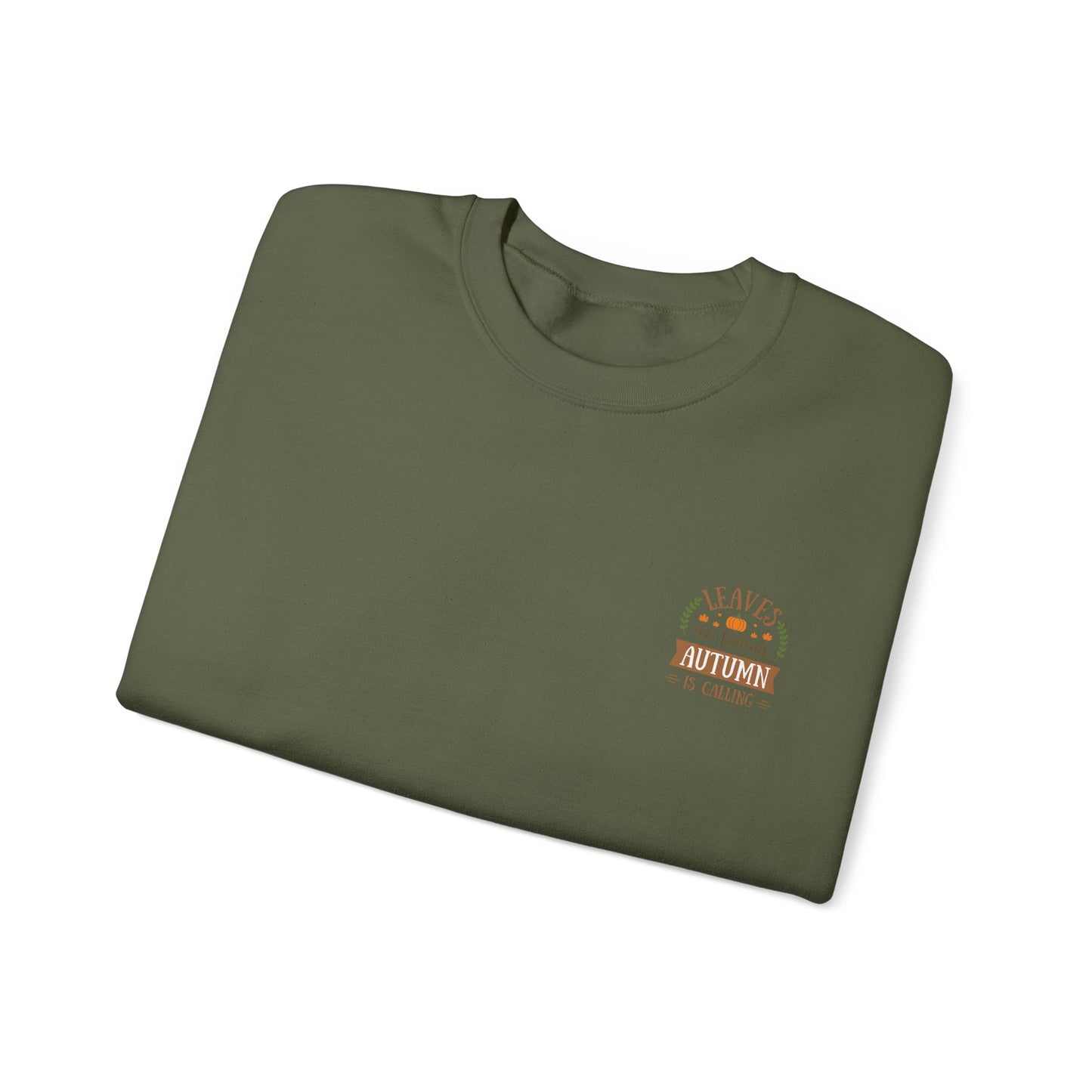 Leaves Are Falling Autumn Is Calling Unisex Heavy Blend™ Crewneck Sweatshirt