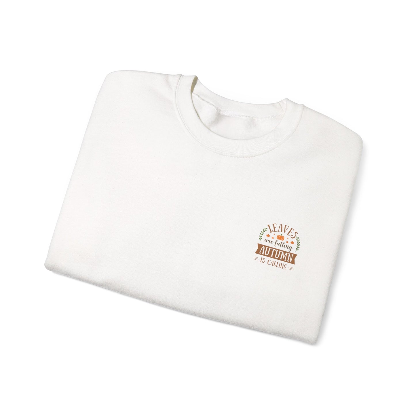 Leaves Are Falling Autumn Is Calling Unisex Heavy Blend™ Crewneck Sweatshirt