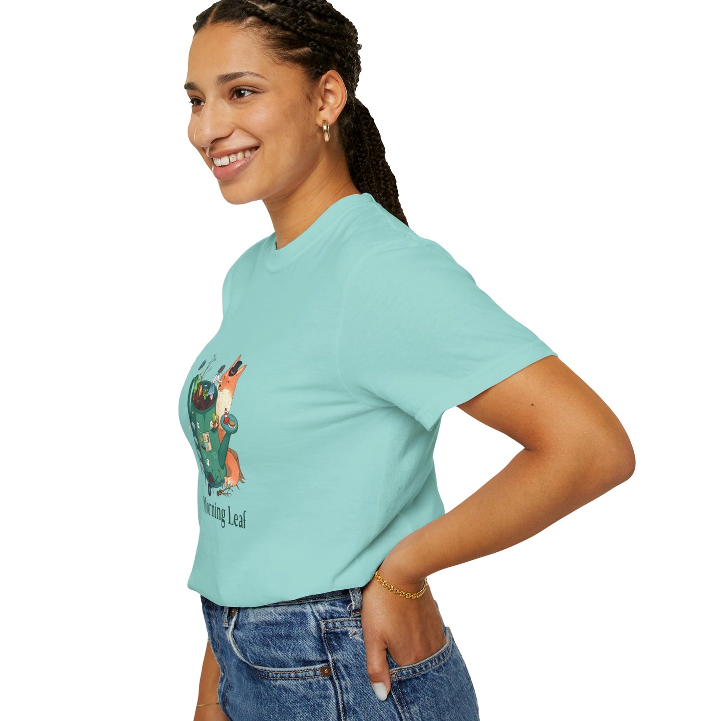 Morning Leaf Unisex Garment-Dyed T-shirt