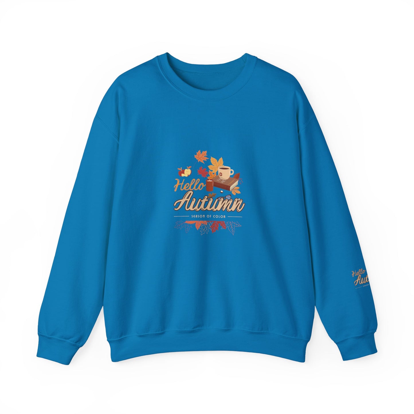 Hello Autumn Season Of Colour Unisex Heavy Blend™ Crewneck Sweatshirt