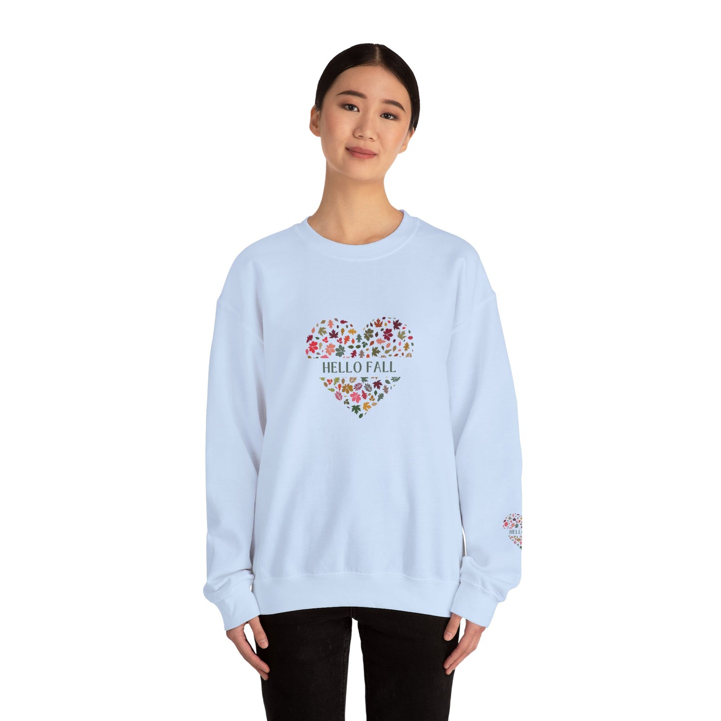 Hello Fall Women's Heavy Blend™ Crewneck Sweatshirt