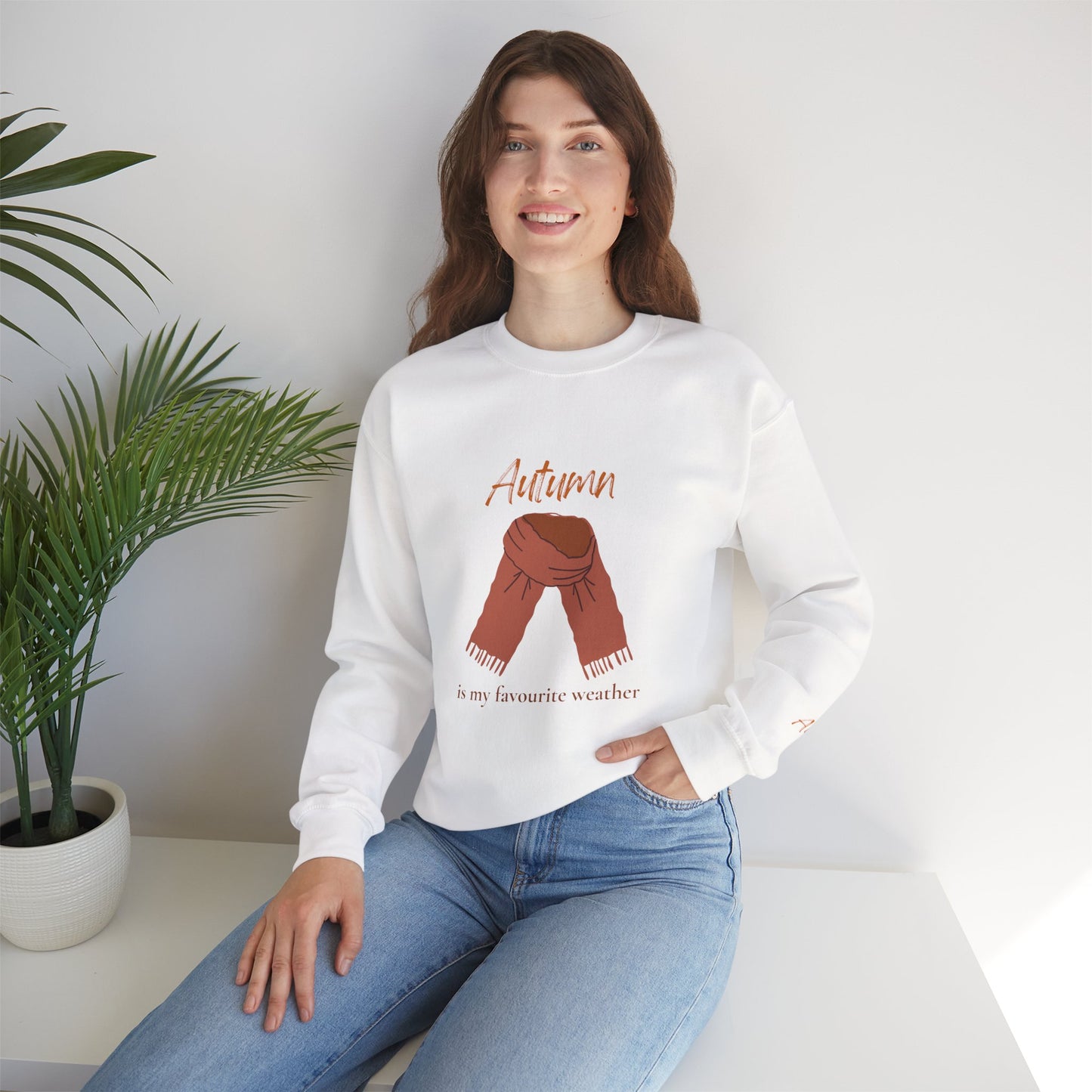 Autumn Is My Favourite Weather Women's Heavy Blend™ Crewneck Sweatshirt