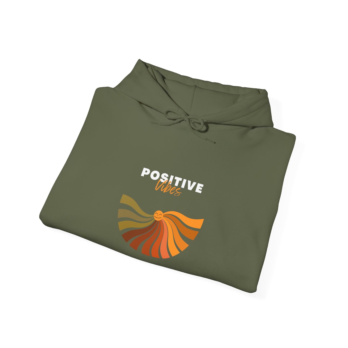 Positive Vibes Unisex Heavy Blend™ Hooded Sweatshirt