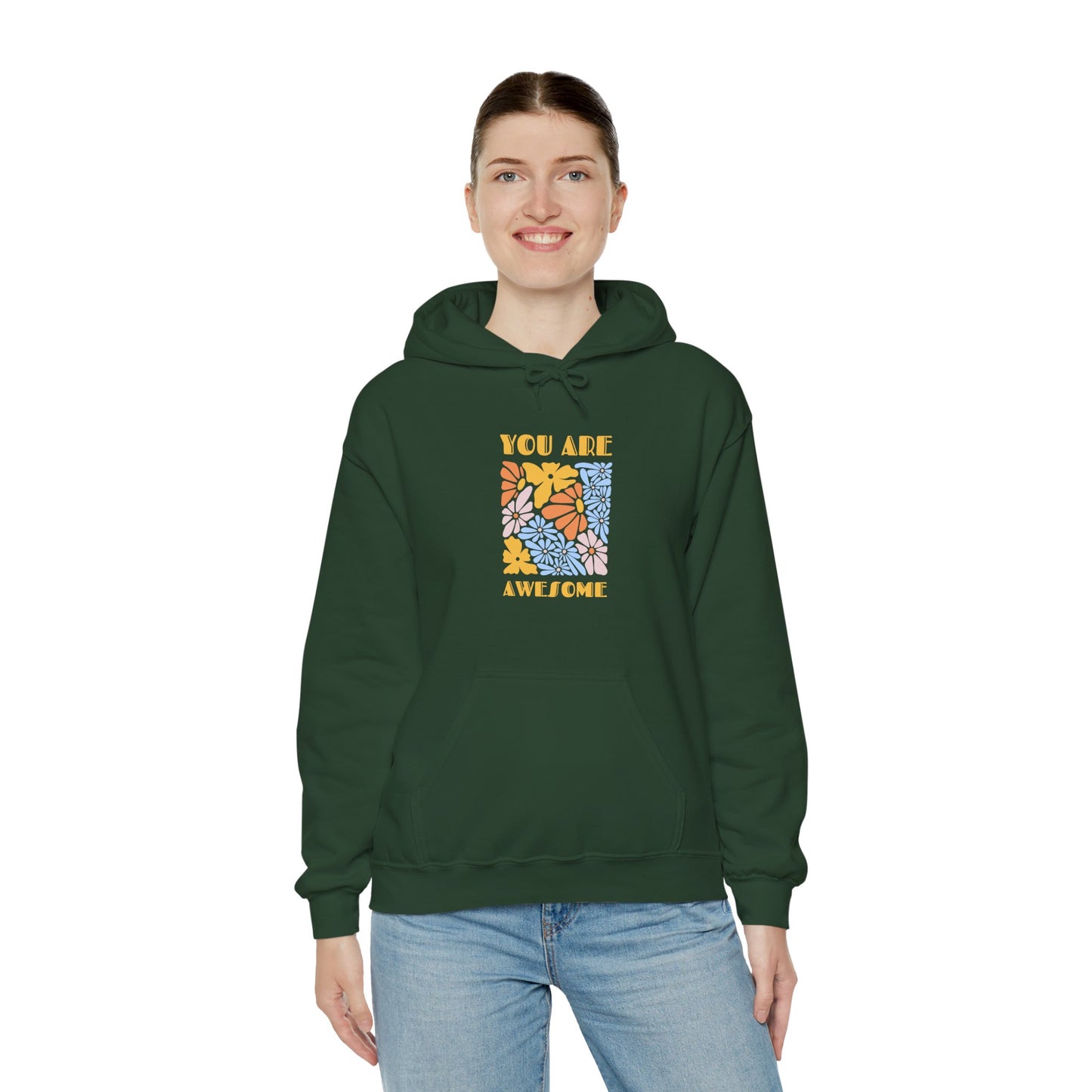 You Are Awesome Unisex Heavy Blend™ Hooded Sweatshirt