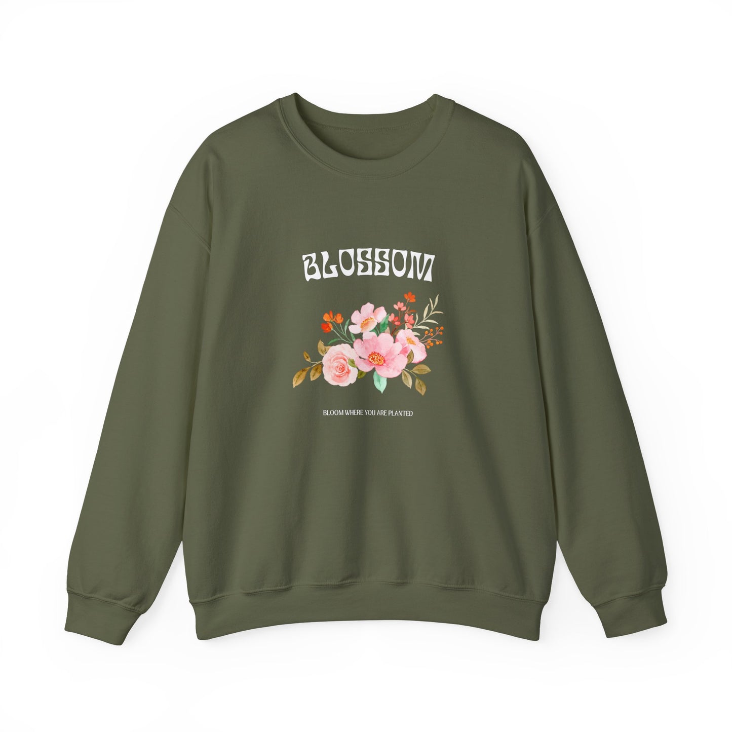 Blossom Women's Heavy Blend™ Crewneck Sweatshirt