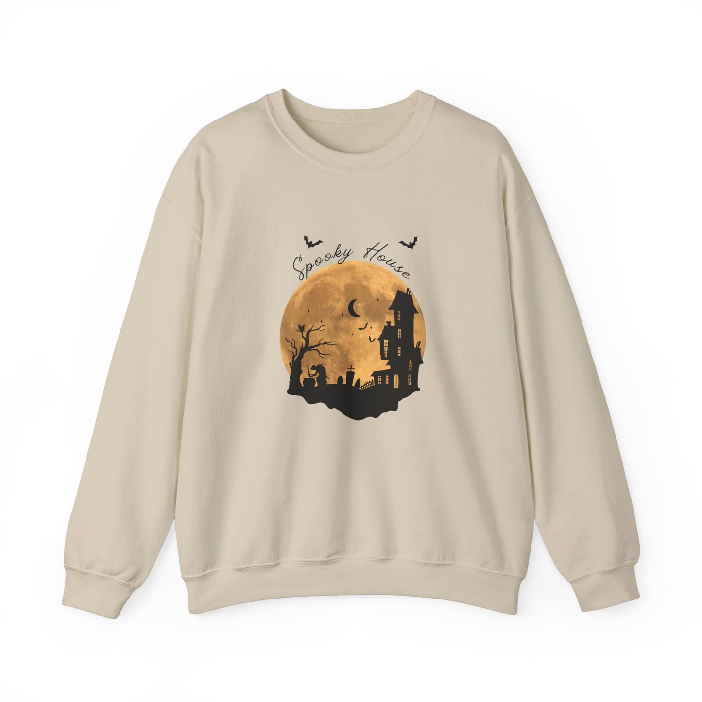 Spooky House Unisex Heavy Blend™ Crewneck Sweatshirt