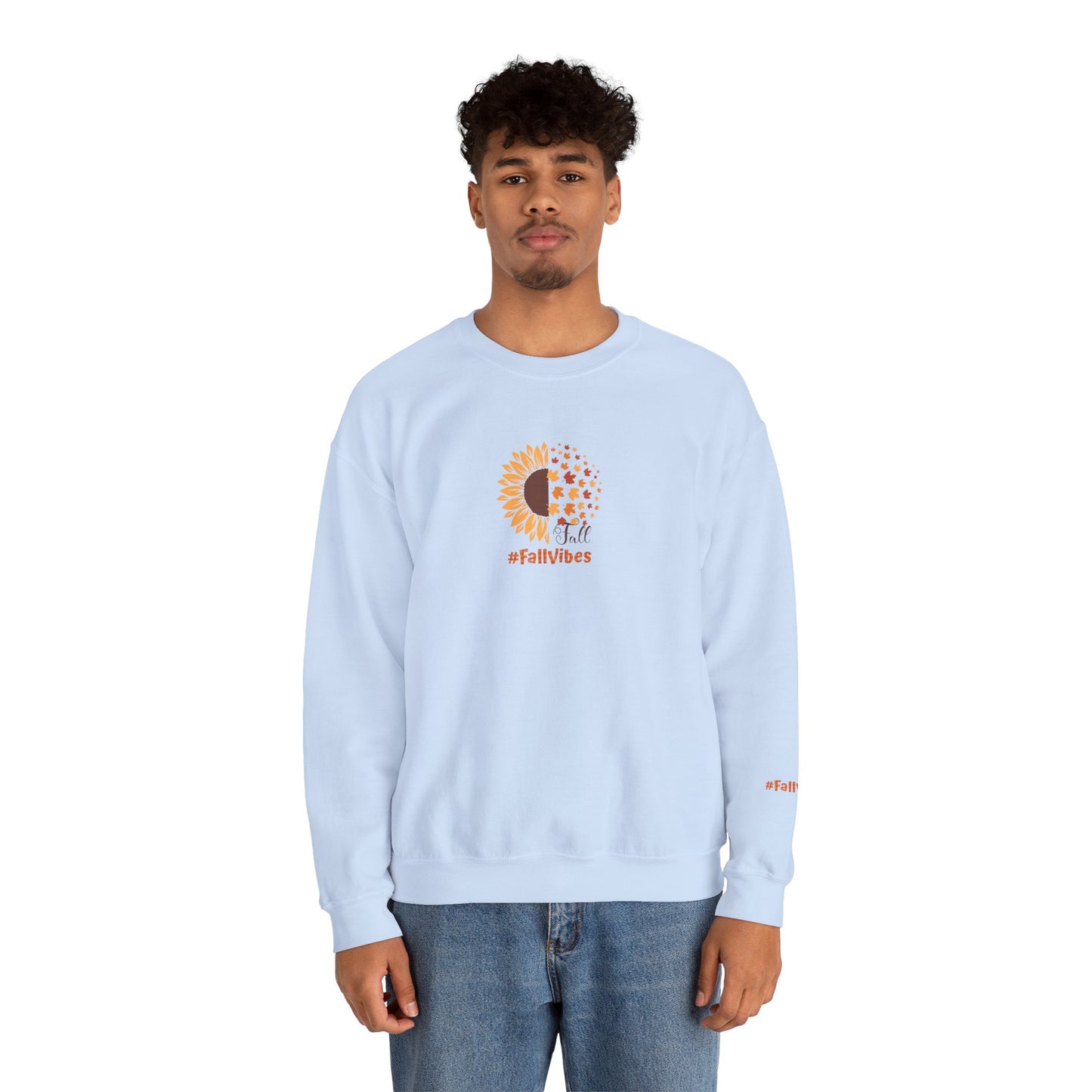 Fall Vibes Unisex Heavy Blend™ Crewneck Sweatshirt
