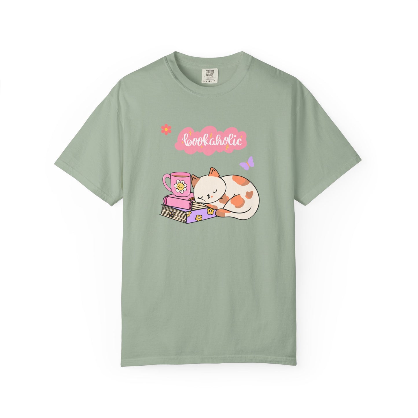 Bookaholic Unisex Garment-Dyed T-shirt