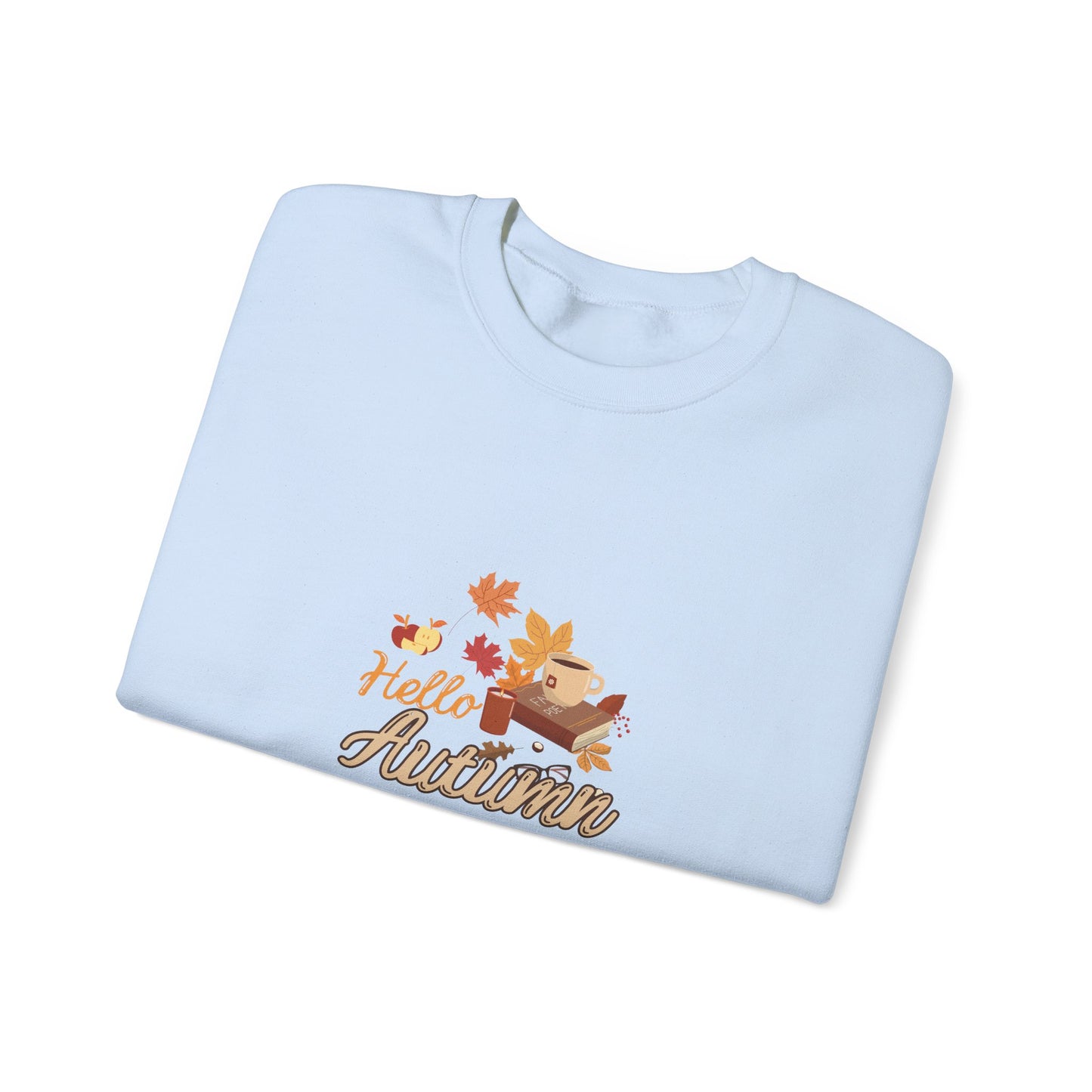 Hello Autumn Season Of Colour Unisex Heavy Blend™ Crewneck Sweatshirt