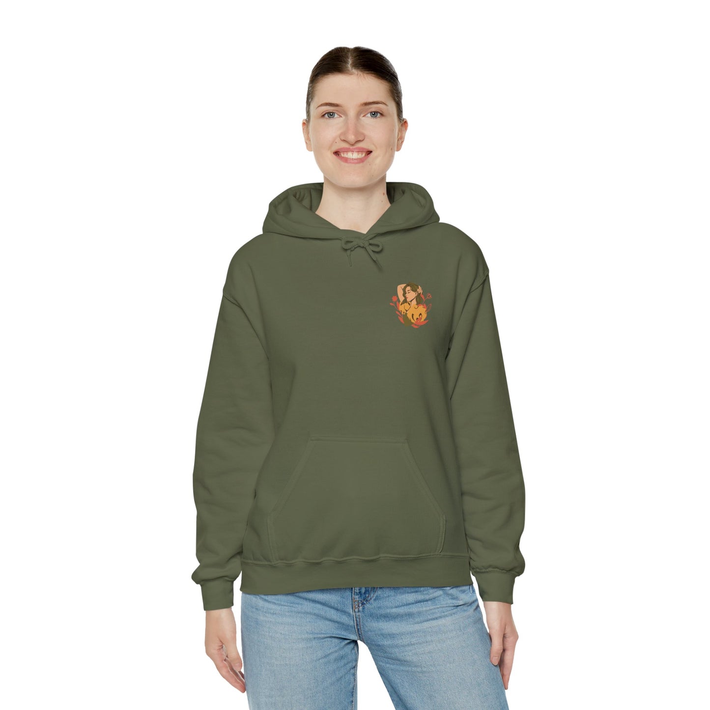 Big Sister Women's Heavy Blend™ Hooded Sweatshirt