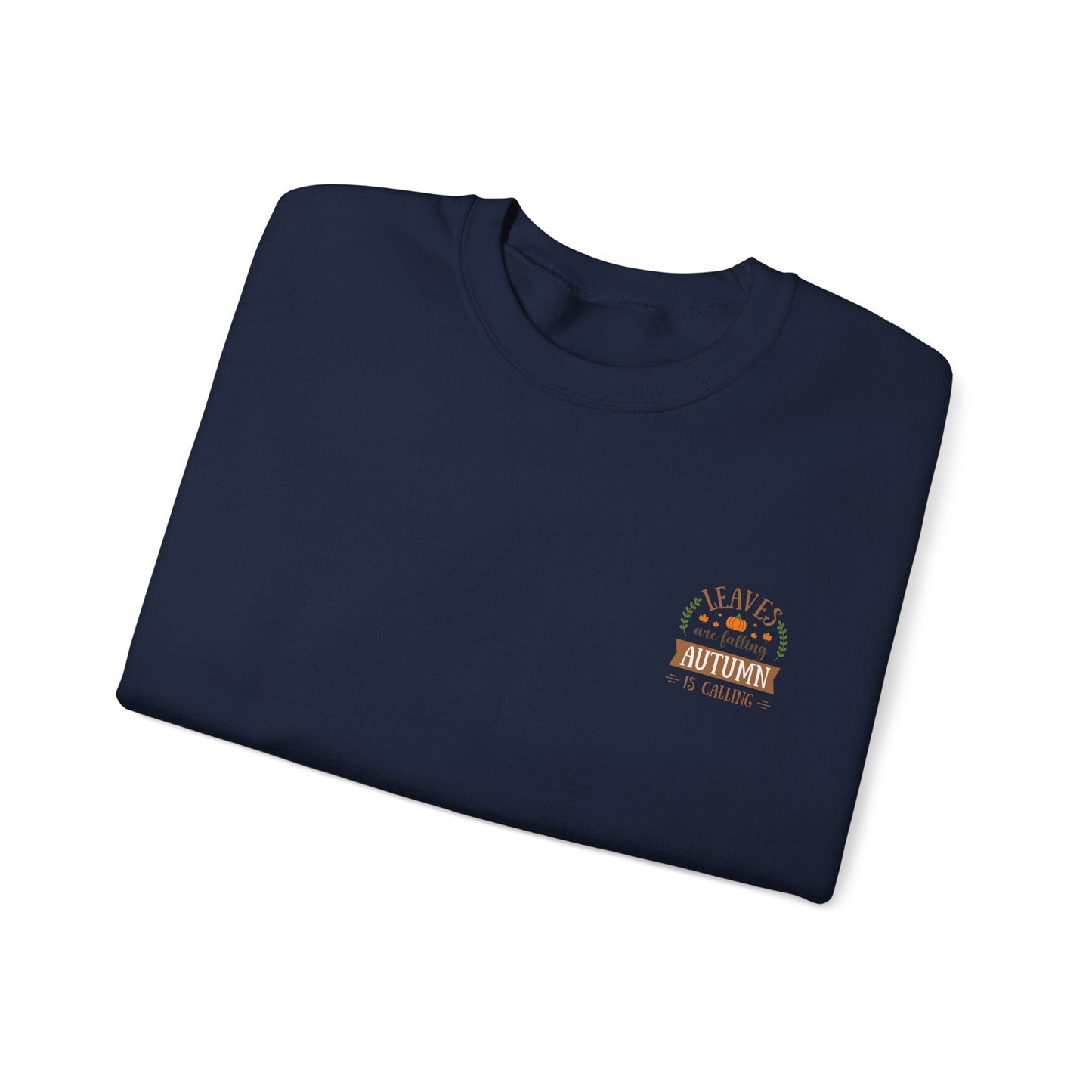 Leaves Are Falling Autumn Is Calling Unisex Heavy Blend™ Crewneck Sweatshirt