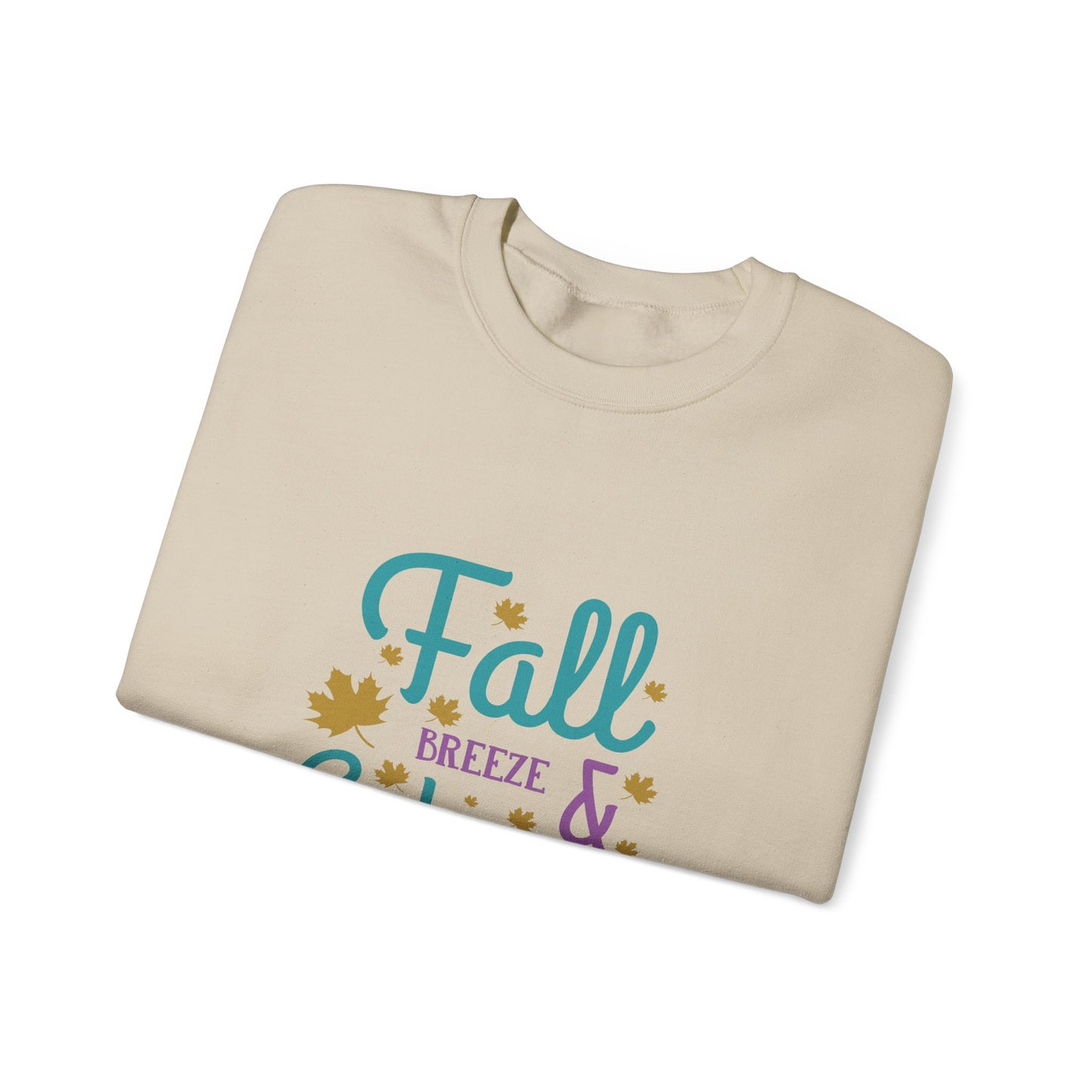Fall Breeze And Autumn Leaves Unisex Heavy Blend™ Crewneck Sweatshirt