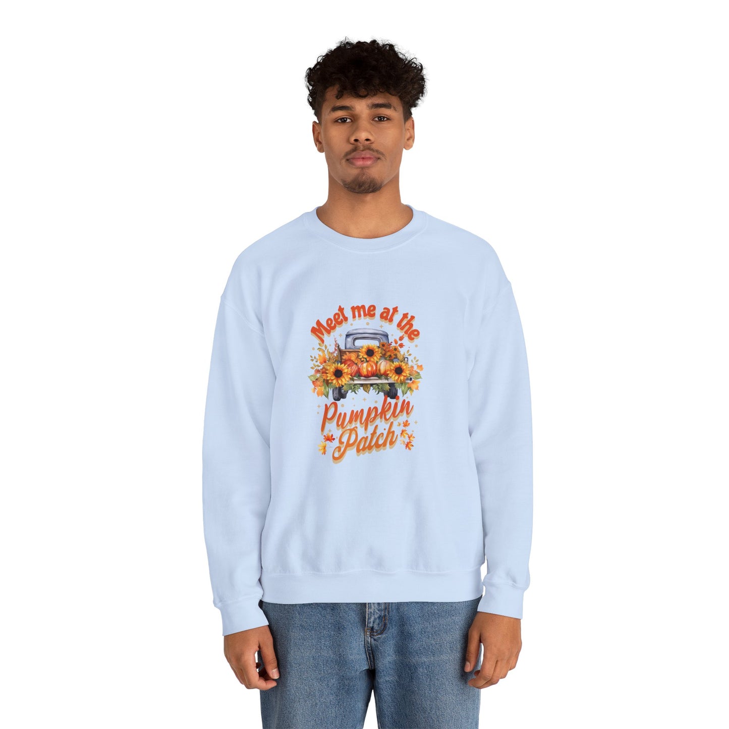 Meet Me At The Pumpkin Patch Unisex Heavy Blend™ Crewneck Sweatshirt