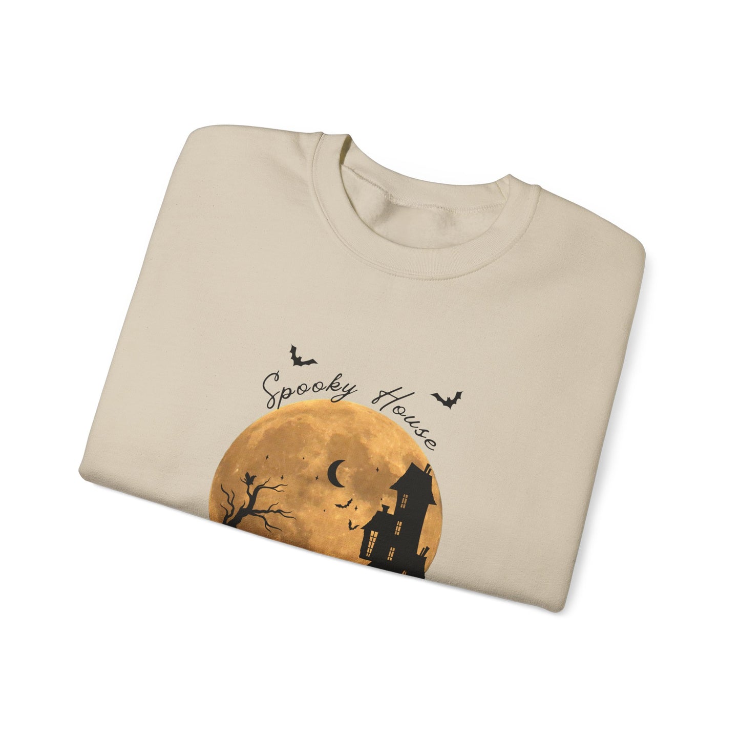Spooky House Unisex Heavy Blend™ Crewneck Sweatshirt