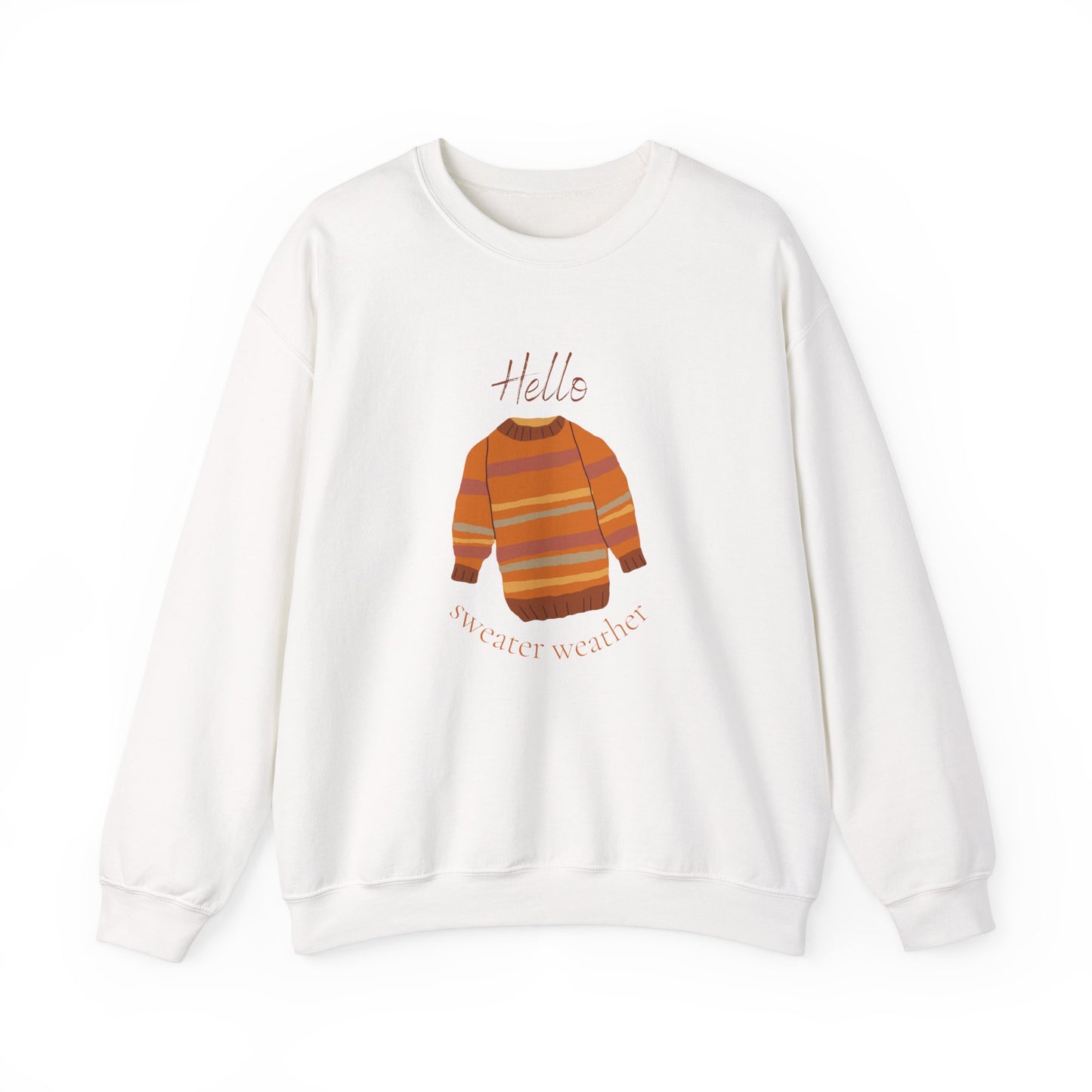 Hello Sweater Weather Unisex Heavy Blend™ Crewneck Sweatshirt