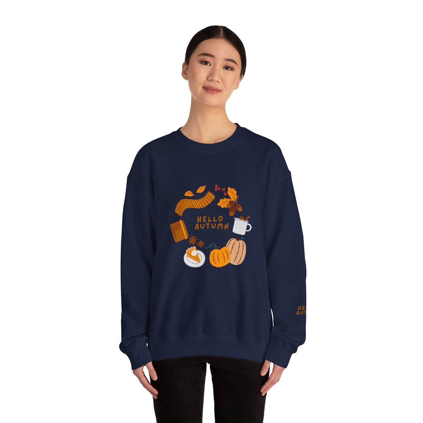 Colourful Autumn Unisex Heavy Blend™ Crewneck Sweatshirt