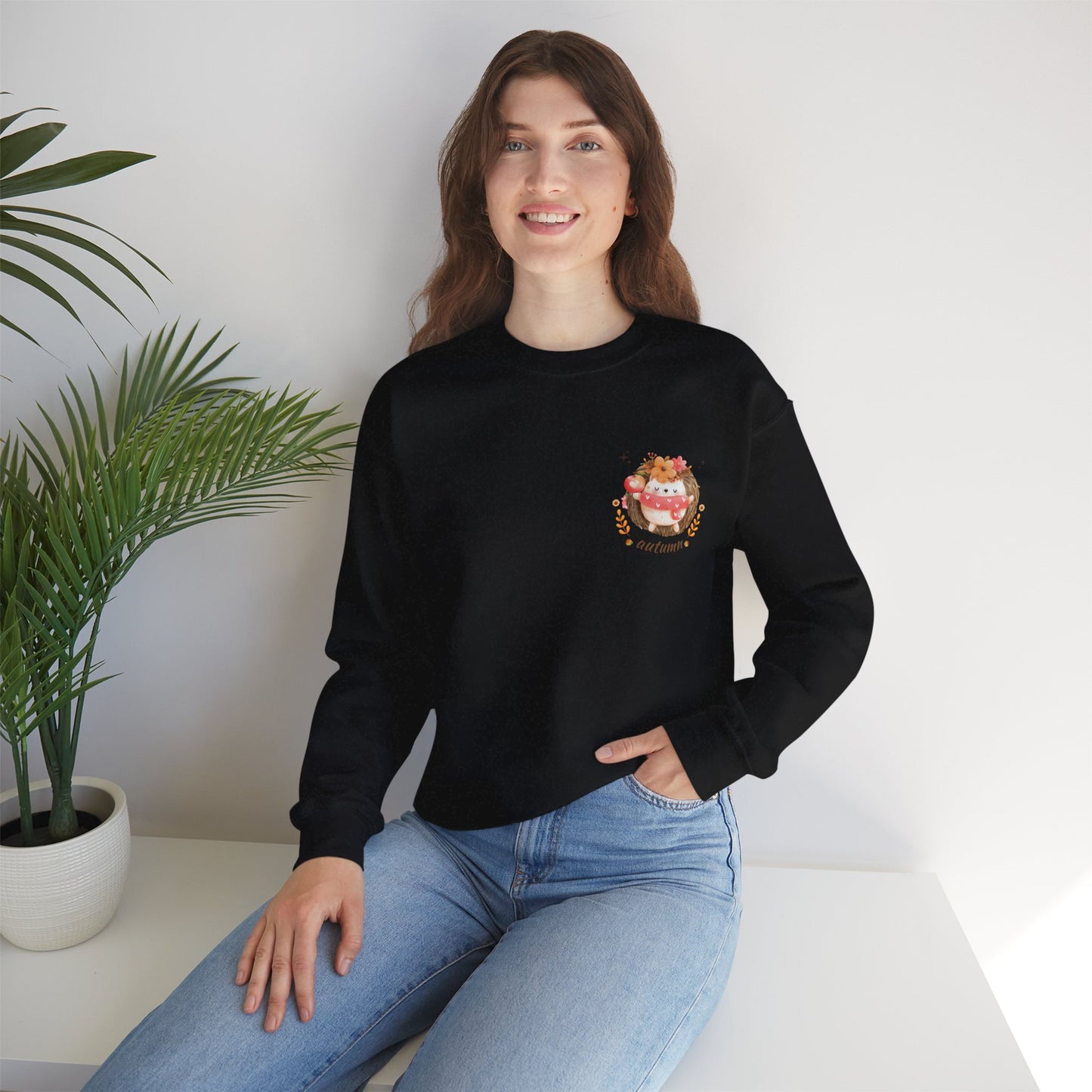 Autumn Women's Heavy Blend™ Crewneck Sweatshirt