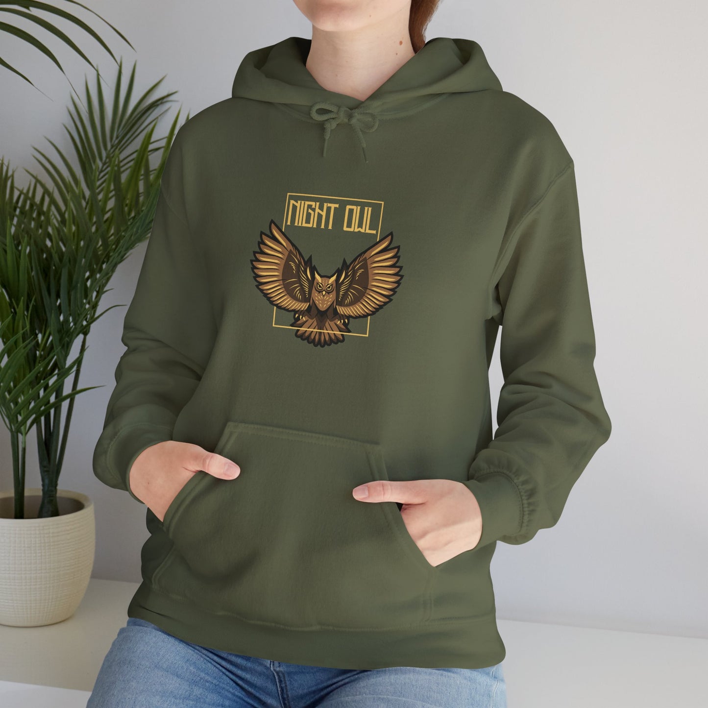 Night Owl Unisex Heavy Blend™ Hooded Sweatshirt