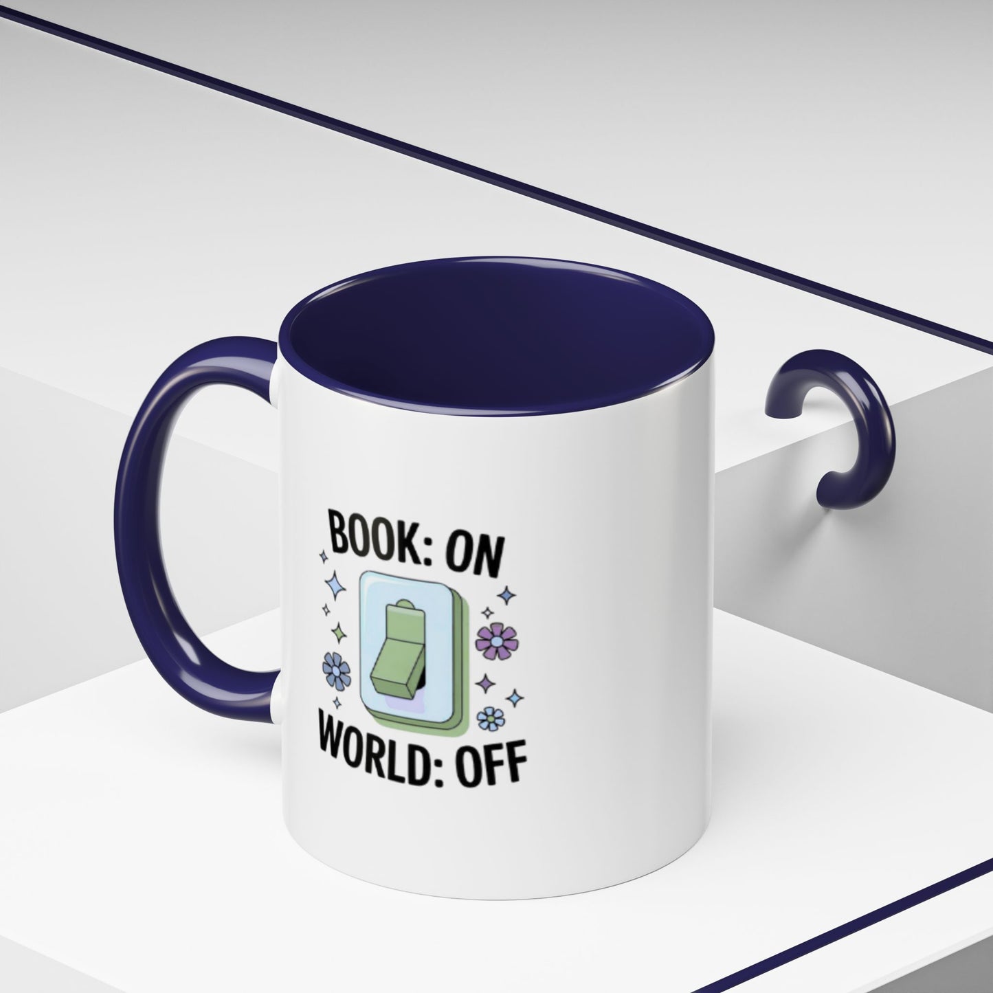 Book On World Off Accent Coffee Mug (11, 15oz)