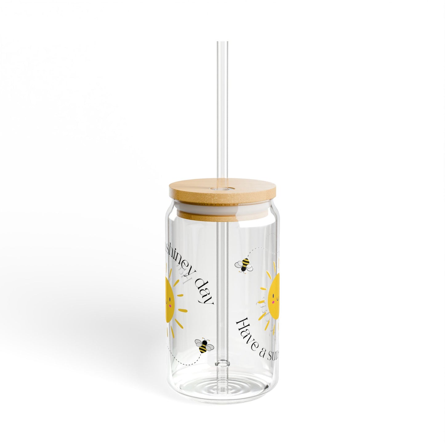 Have A Sunshiney Sipper Glass, 16oz