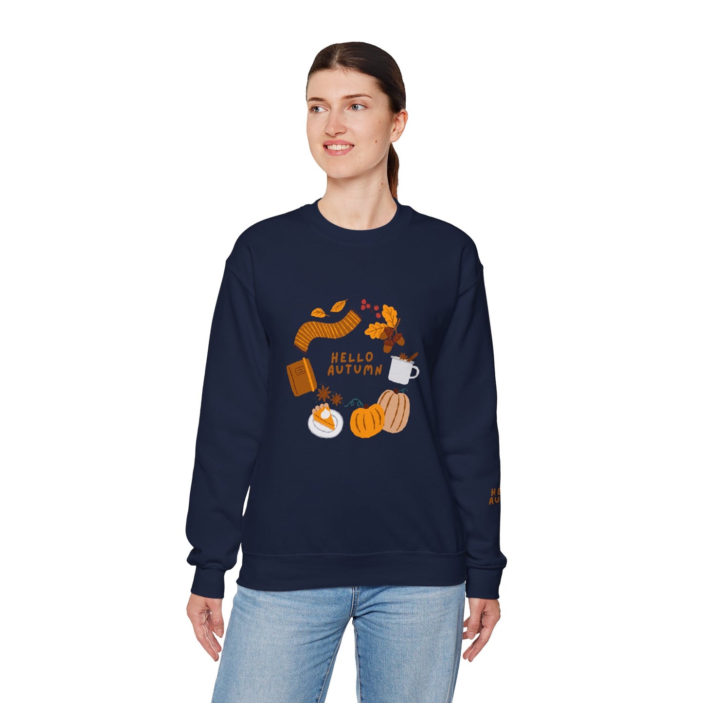 Colourful Autumn Unisex Heavy Blend™ Crewneck Sweatshirt