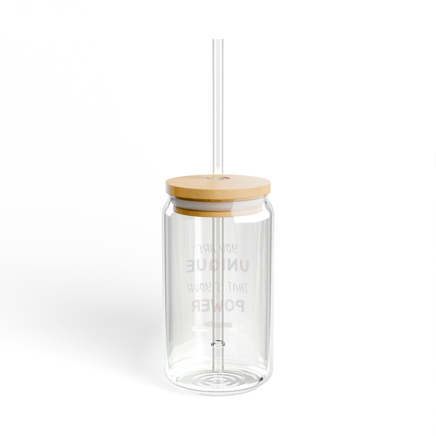 You Are Unique Sipper Glass, 16oz