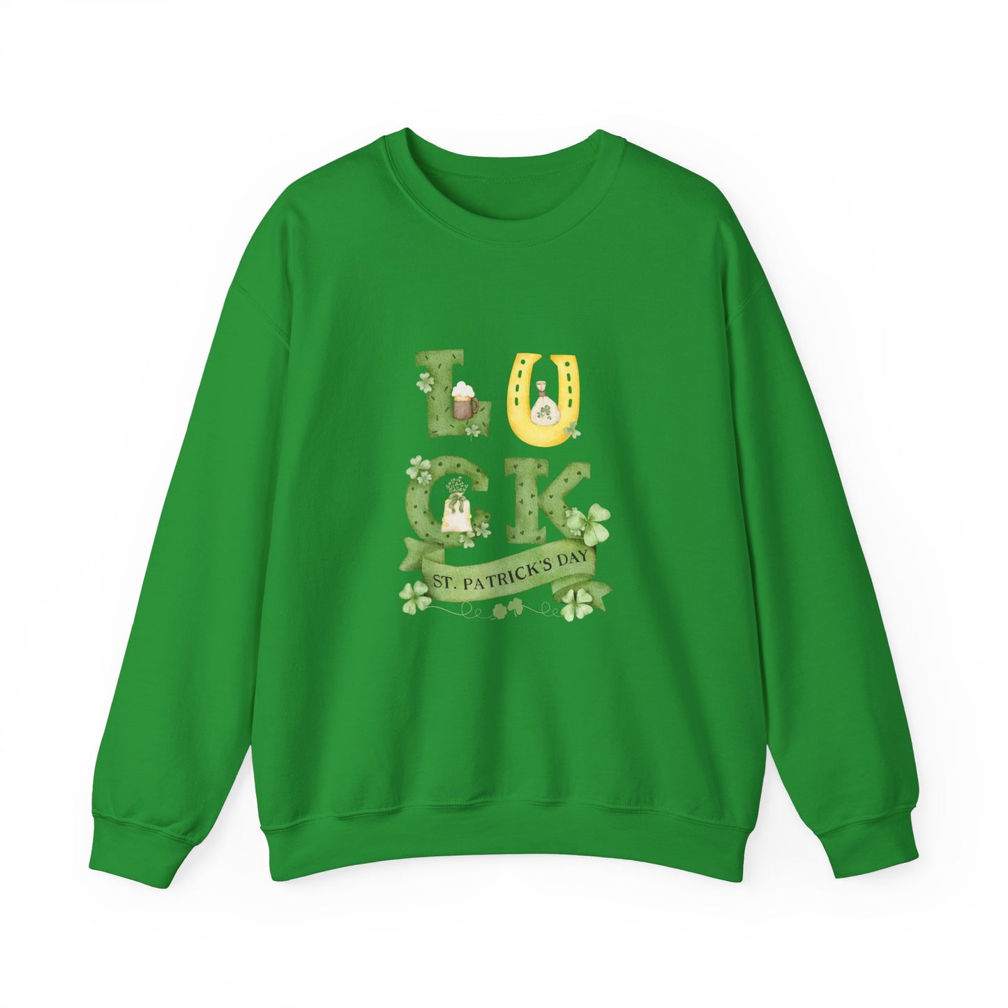 Luck Unisex Heavy Blend™ Crewneck Sweatshirt