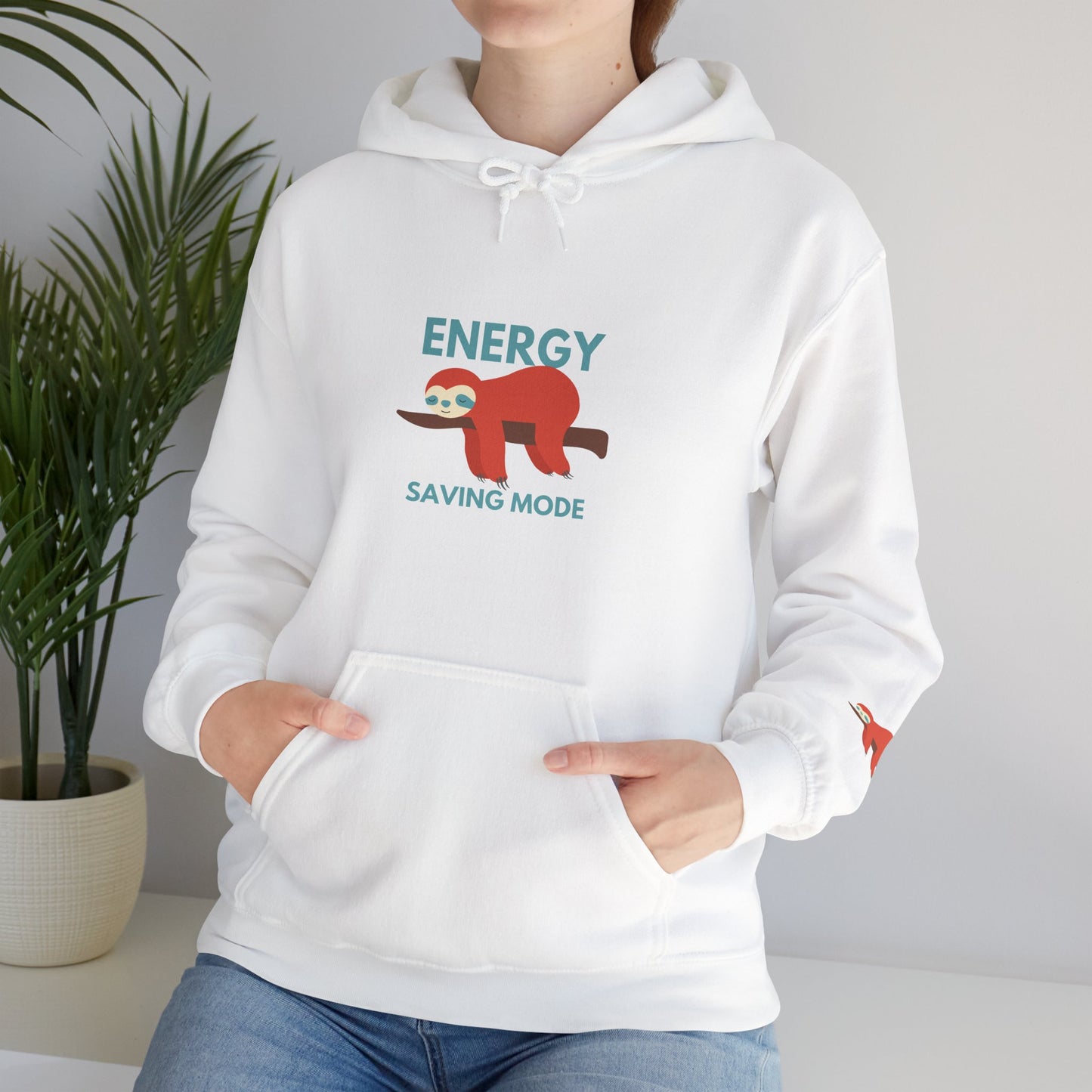 Energy Saving Mode Unisex Heavy Blend™ Hooded Sweatshirt