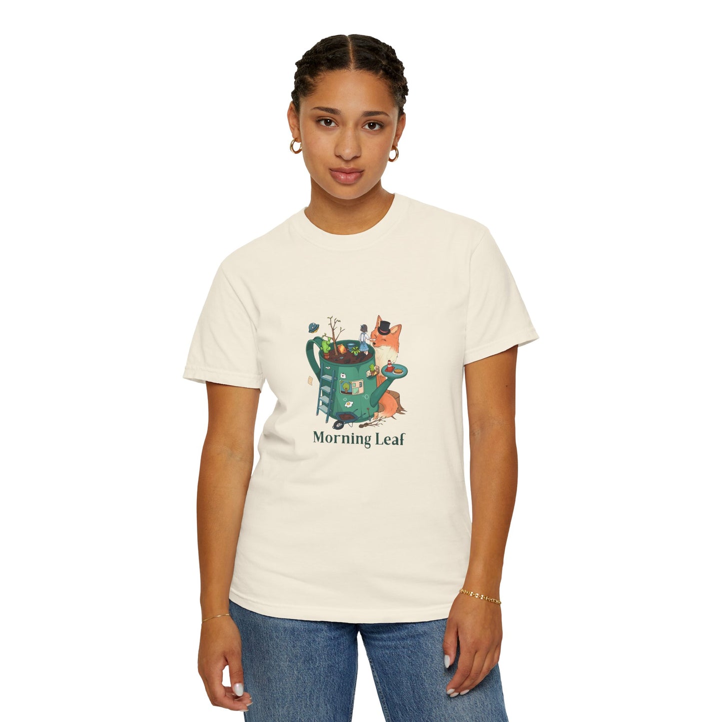 Morning Leaf Unisex Garment-Dyed T-shirt