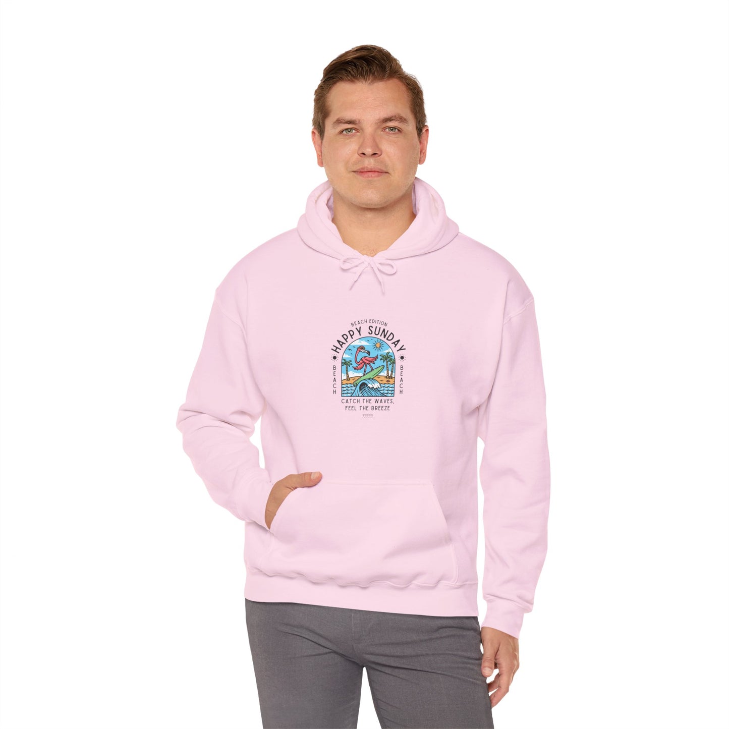Happy Sunday Unisex Heavy Blend™ Hooded Sweatshirt