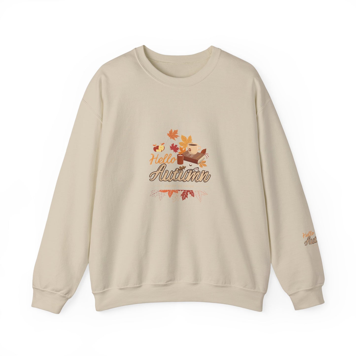 Hello Autumn Season Of Colour Unisex Heavy Blend™ Crewneck Sweatshirt