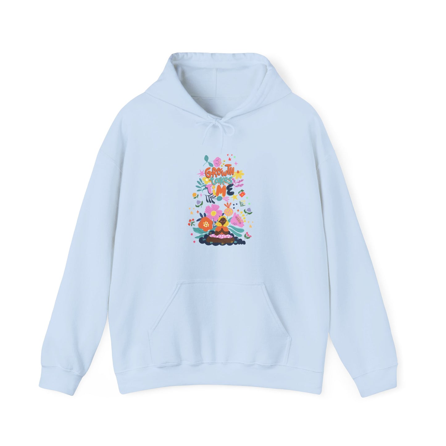 Growth Takes Time Women's Heavy Blend™ Hooded Sweatshirt