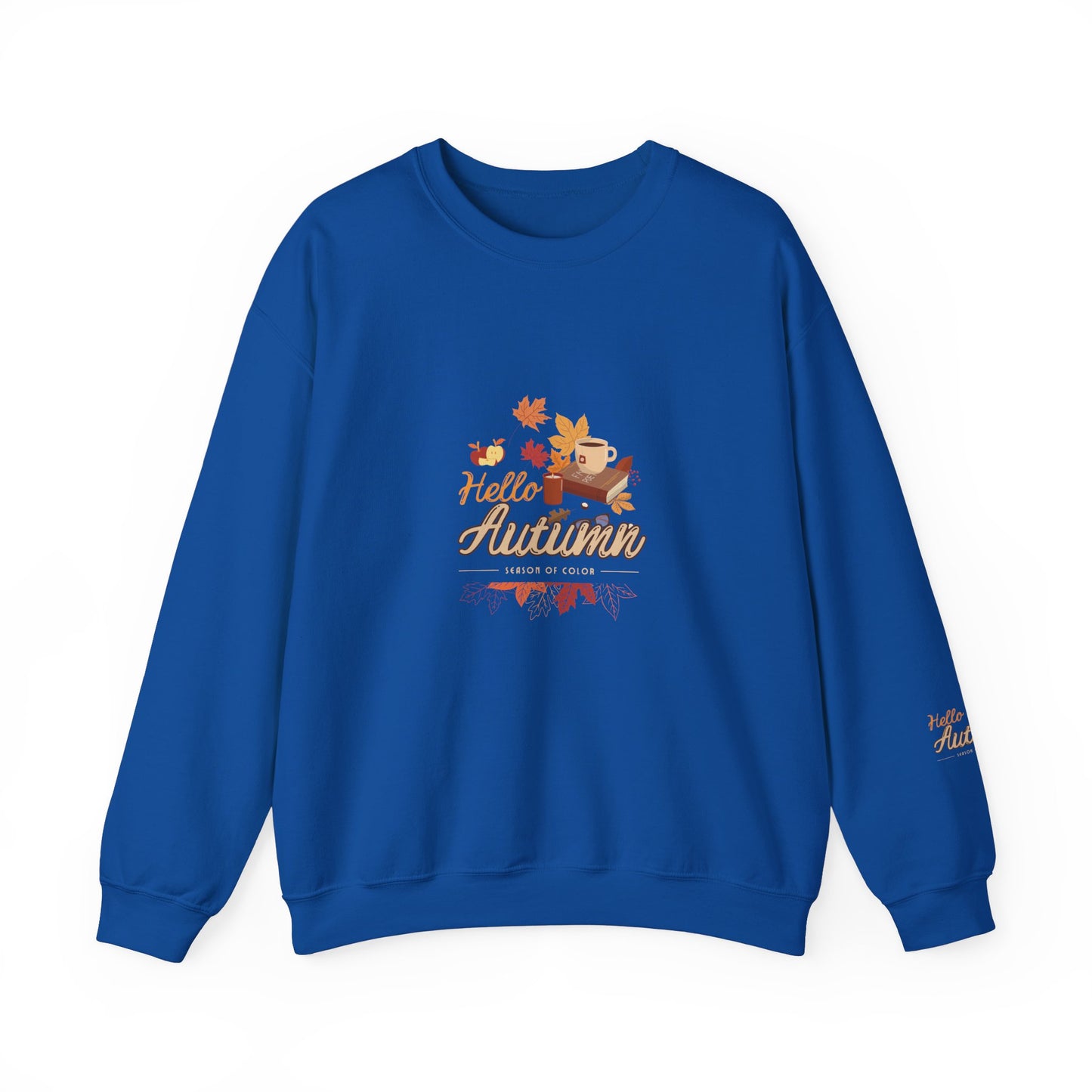 Hello Autumn Season Of Colour Unisex Heavy Blend™ Crewneck Sweatshirt