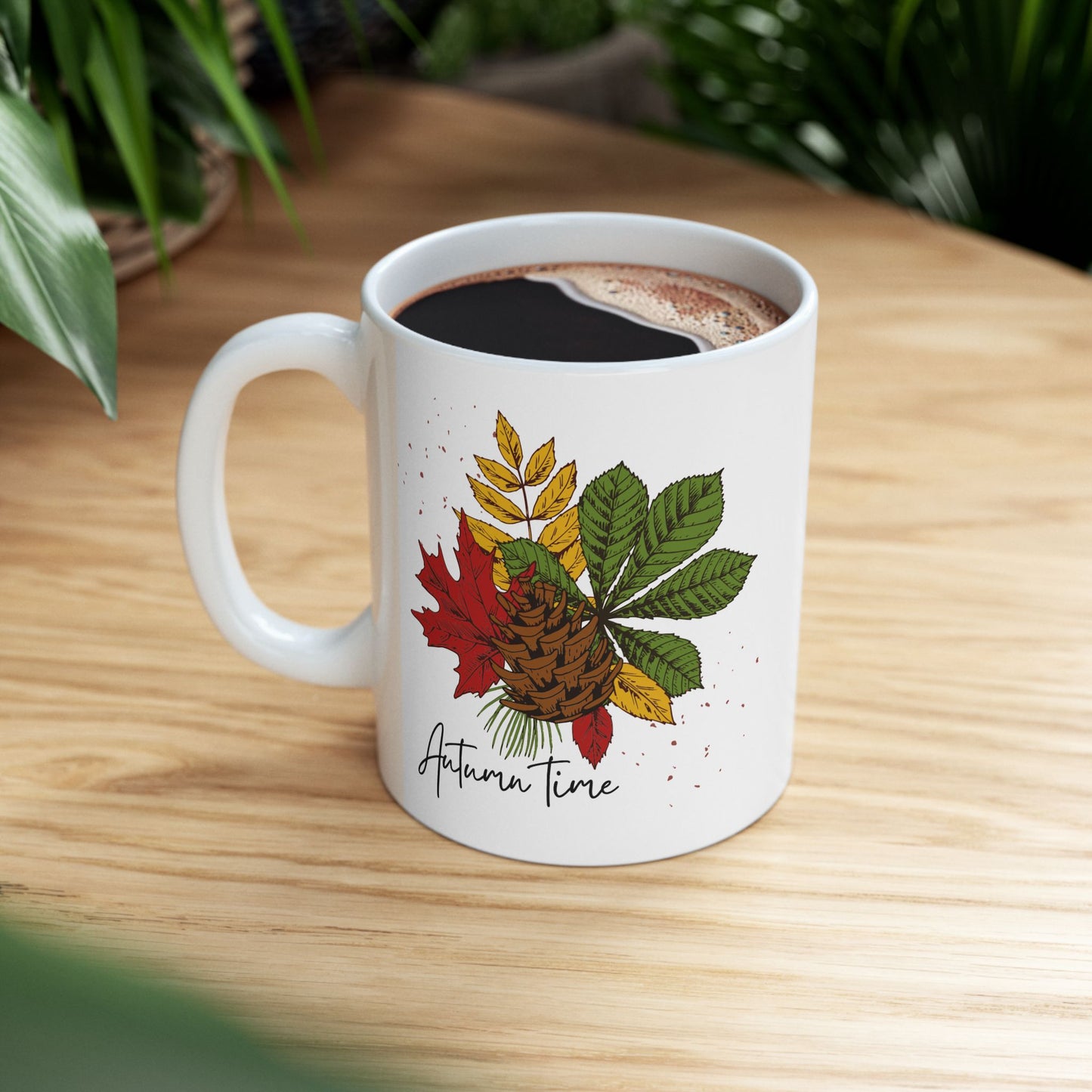 Autumn Time Ceramic Mug, (11oz, 15oz)