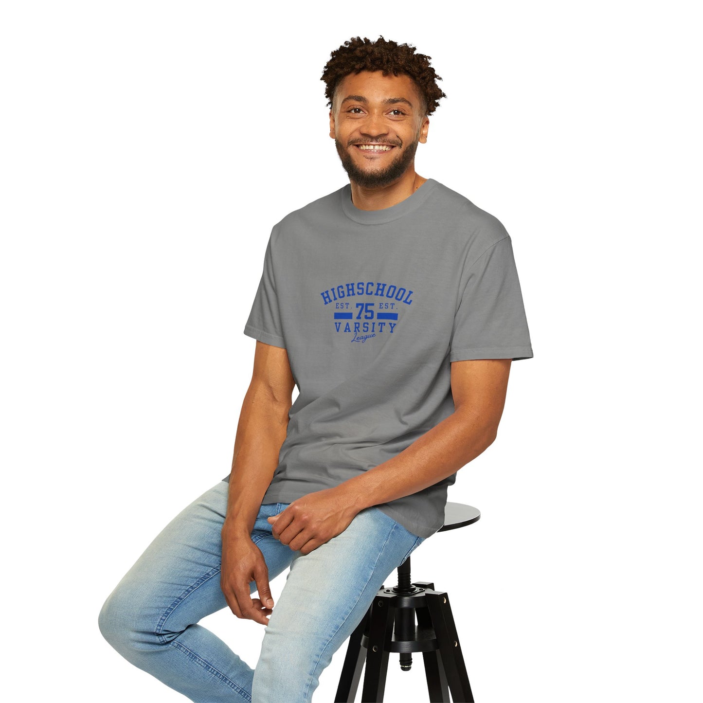 High School Varsity League Unisex Garment-Dyed T-shirt