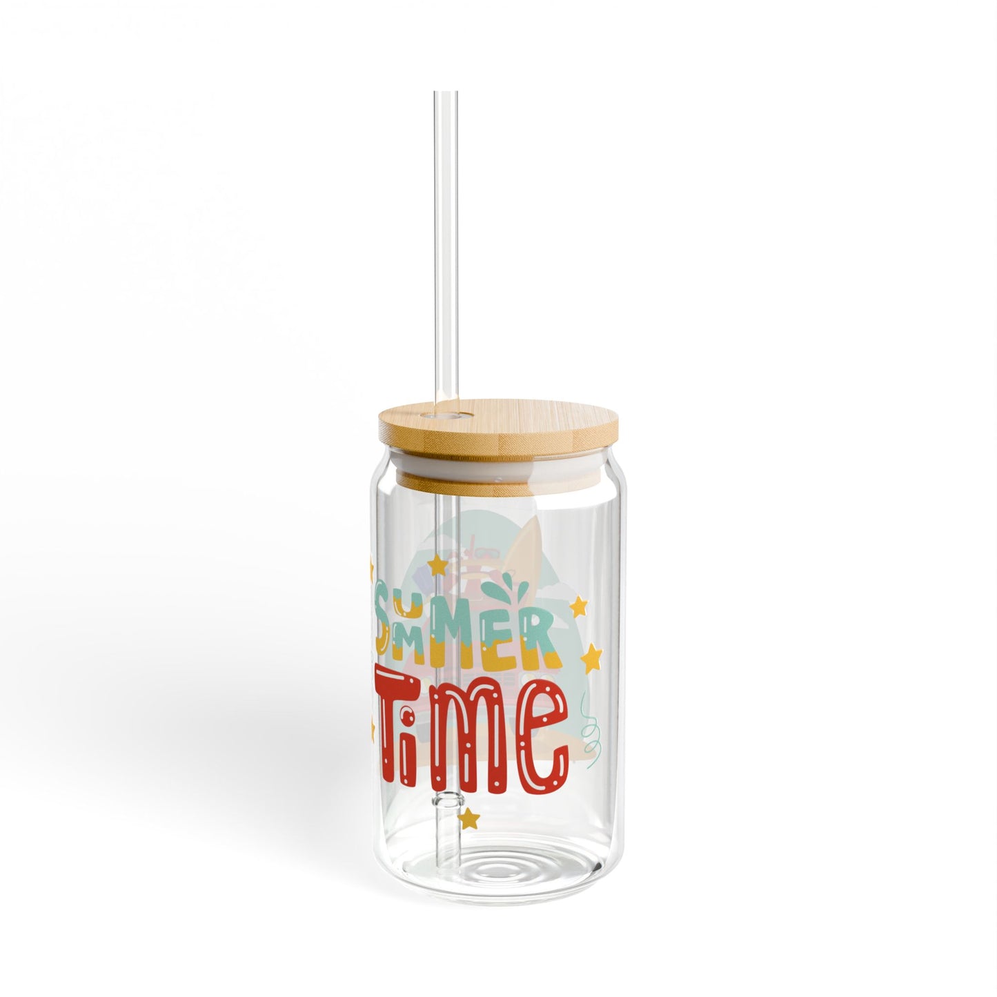 Summer Time Sipper Glass, 16oz