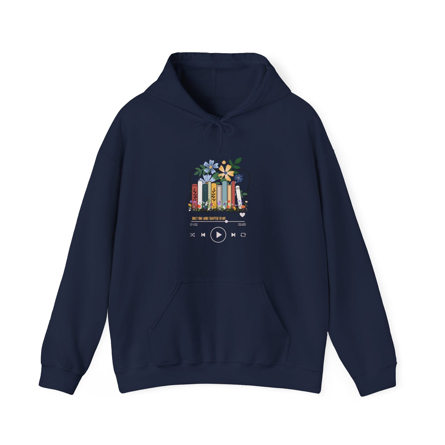Only One More Chapter To Go Unisex Heavy Blend™ Hooded Sweatshirt