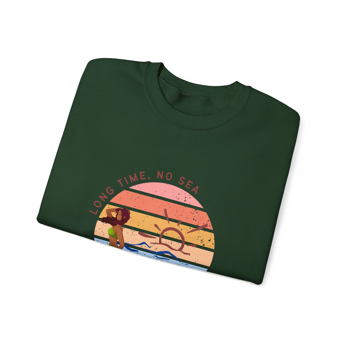 Long Time, No See Women's Heavy Blend™ Crewneck Sweatshirt