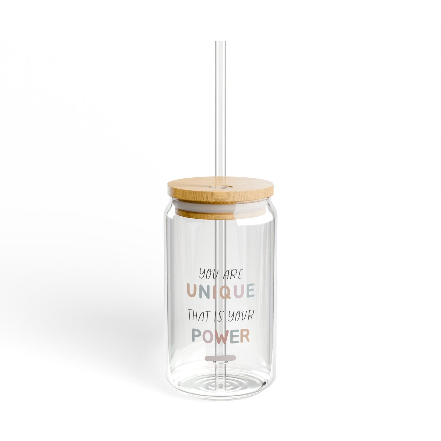 You Are Unique Sipper Glass, 16oz