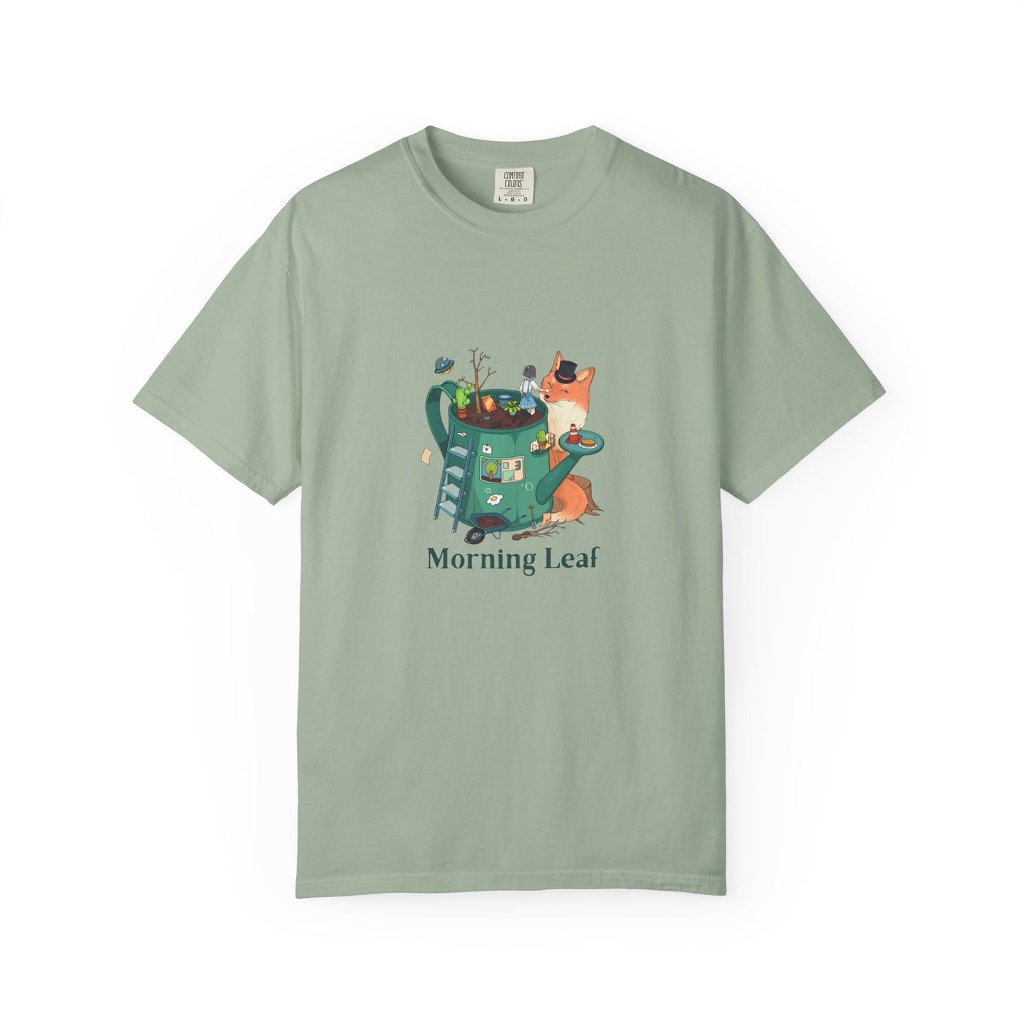 Morning Leaf Unisex Garment-Dyed T-shirt