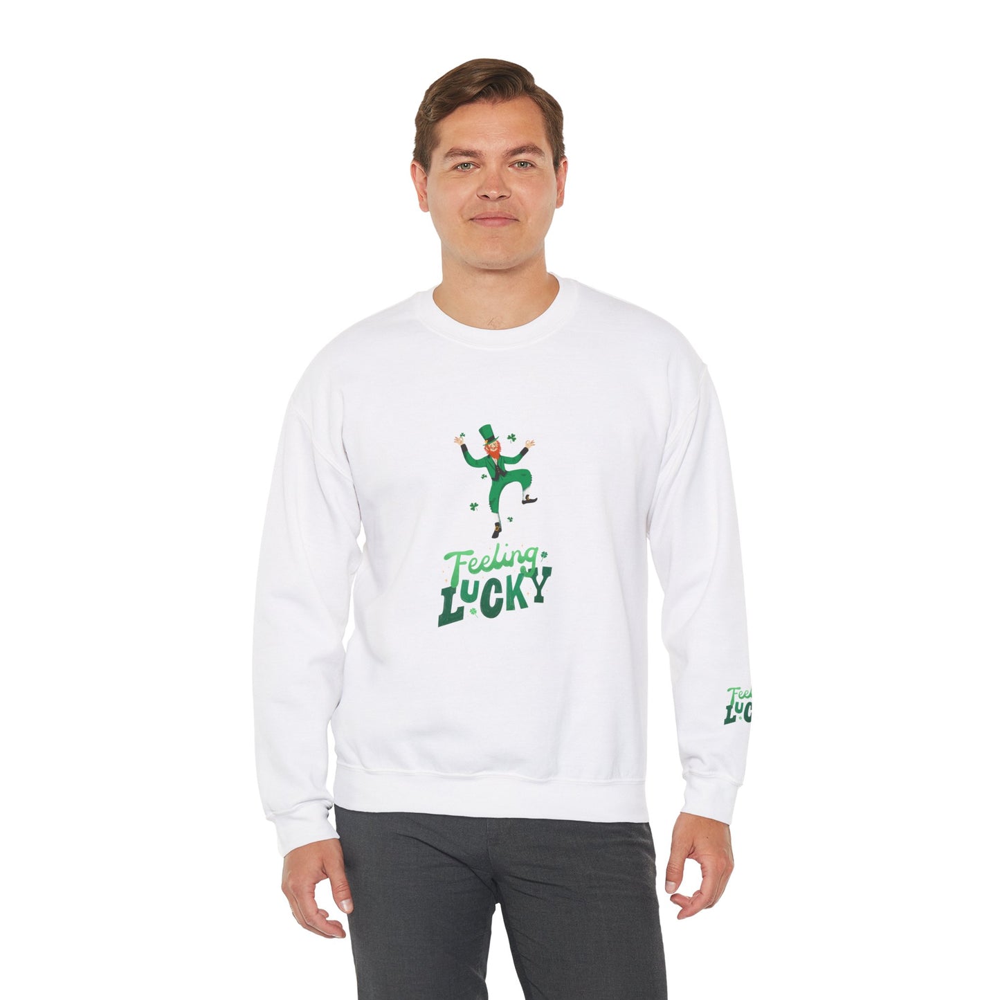 Feeling Lucky Unisex Heavy Blend™ Crewneck Sweatshirt