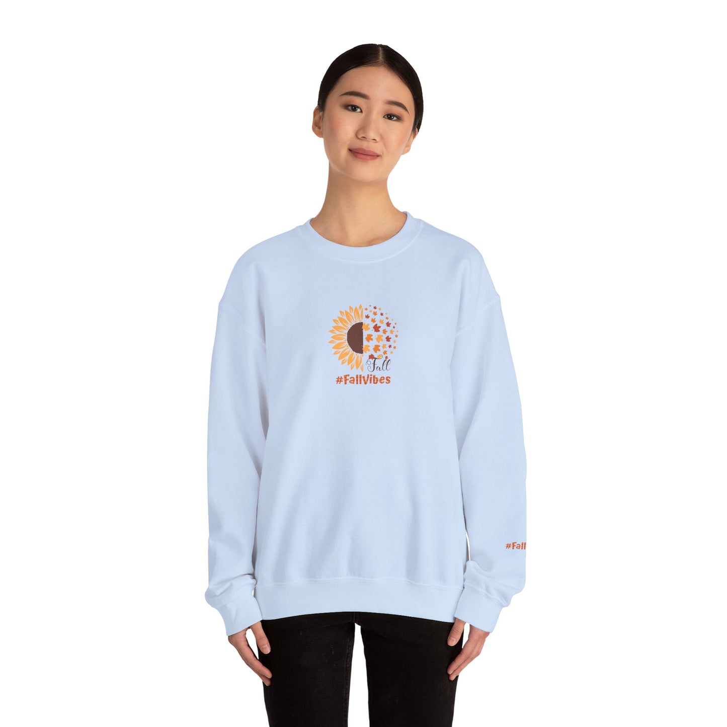 Fall Vibes Unisex Heavy Blend™ Crewneck Sweatshirt