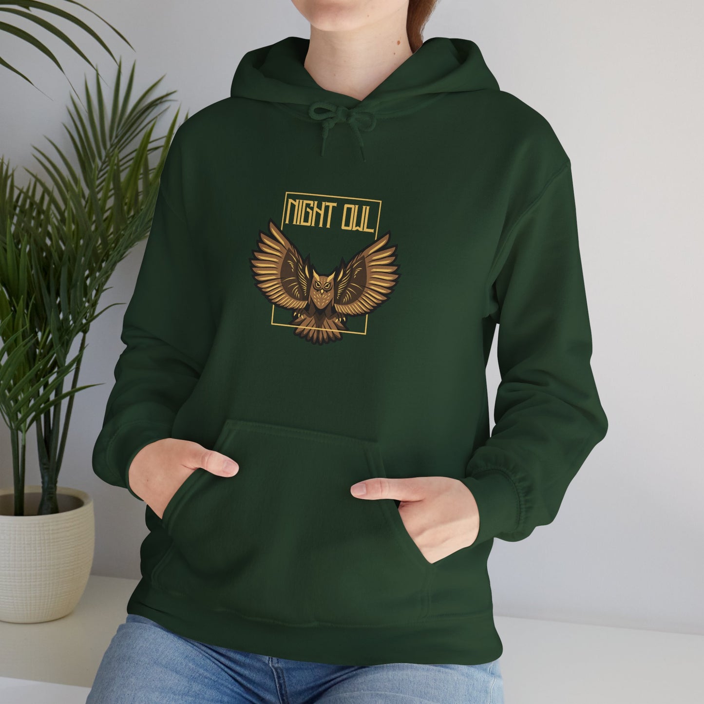Night Owl Unisex Heavy Blend™ Hooded Sweatshirt