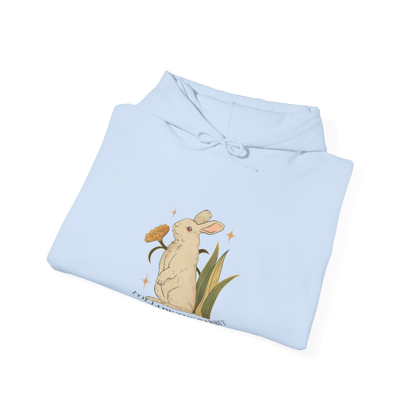 Follow The Rabbit Women's Heavy Blend™ Hooded Sweatshirt