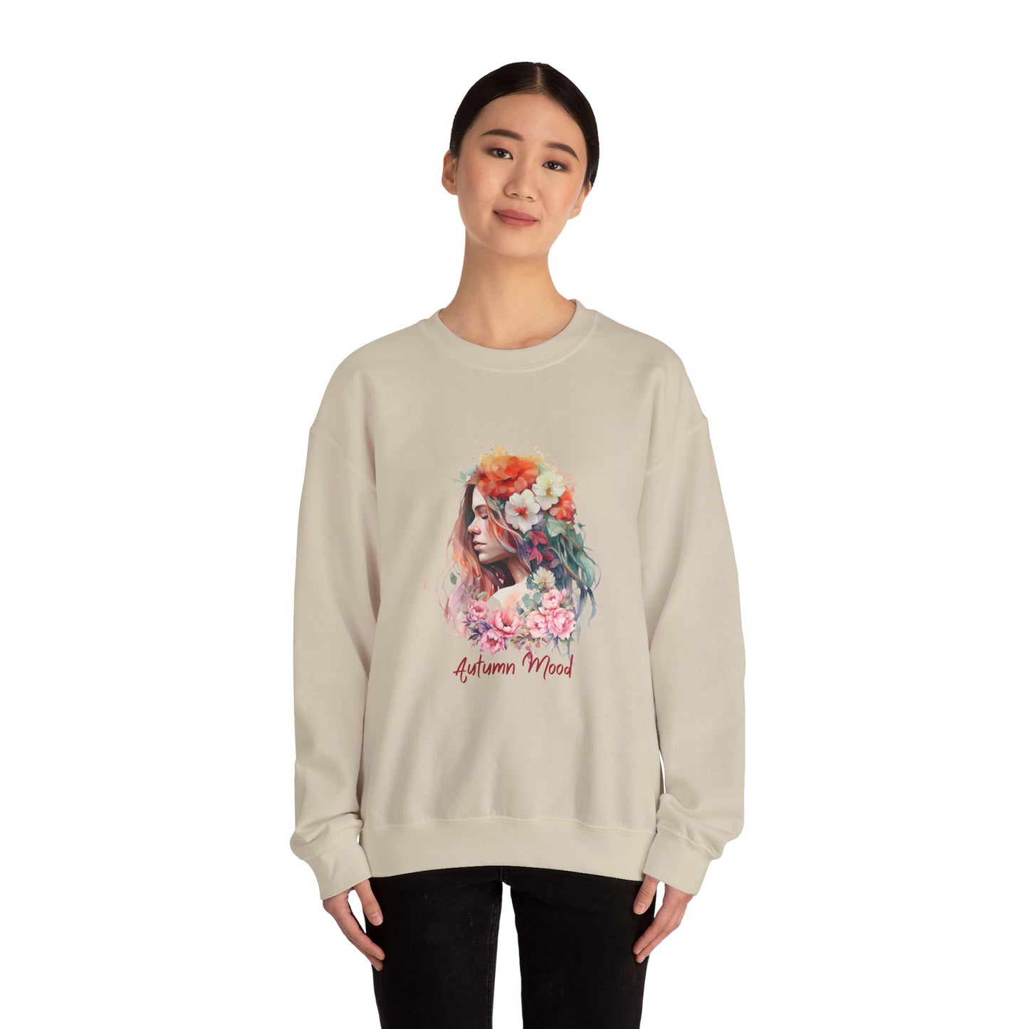 Autumn Mood Women's Heavy Blend™ Crewneck Sweatshirt