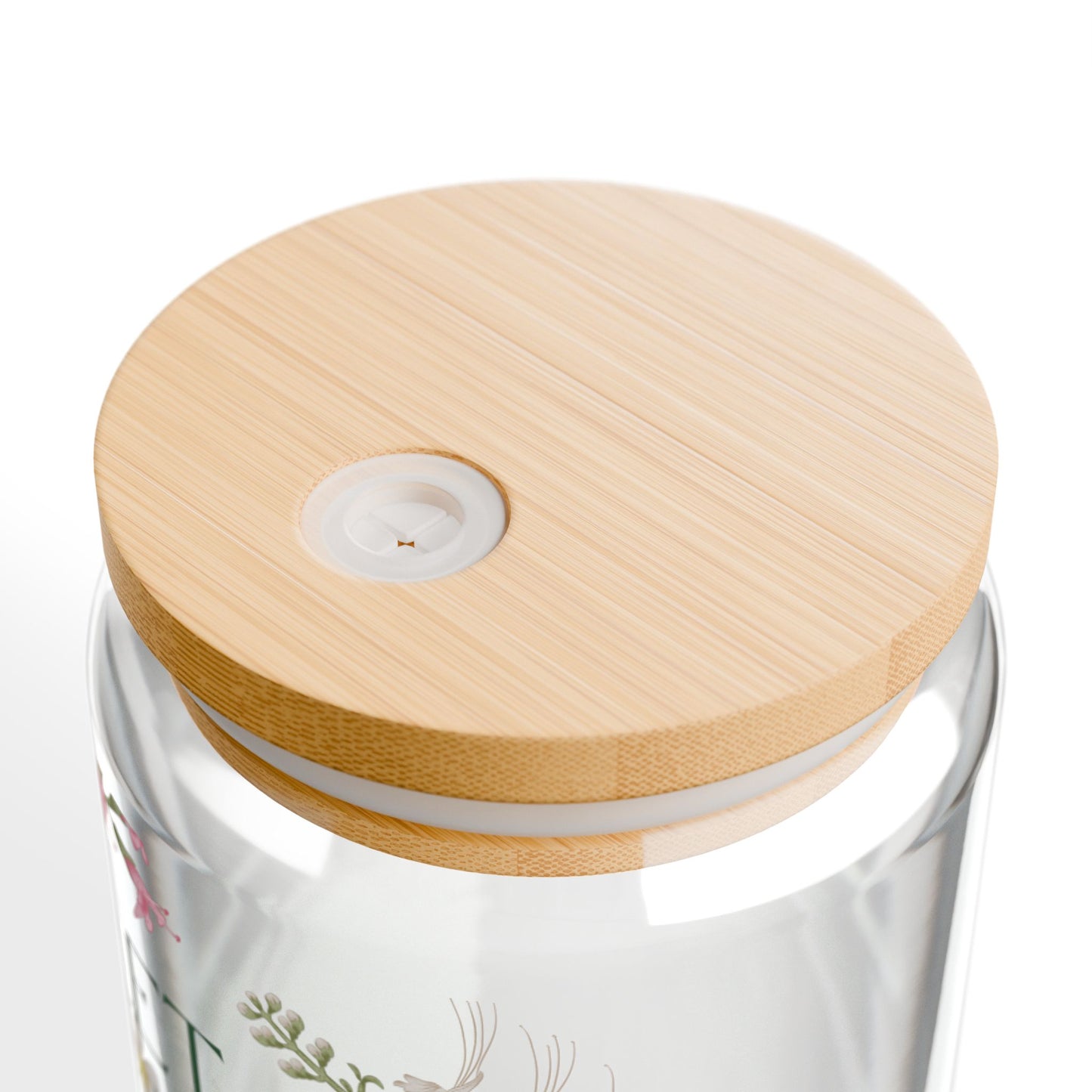 Let Your Spirit Bloom Sipper Glass, 16oz